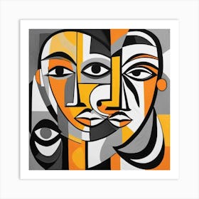 Cubist Painting 3 Art Print