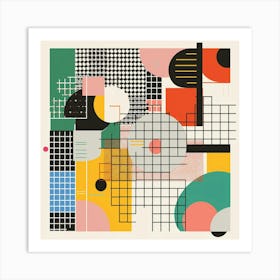 A Design Grid Vector Design Illustration 1718708427 2 Art Print