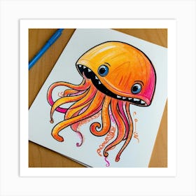 Octopus 100 Art Print