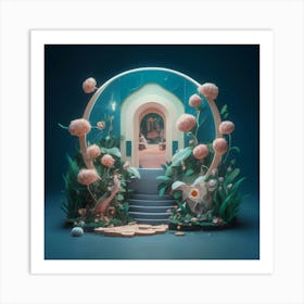 Fairytale House Art Print