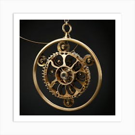 Clock Art Print