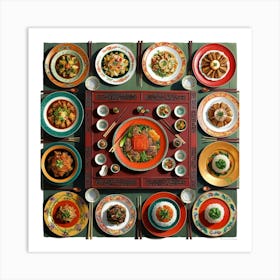 Chinese Food 2 Art Print