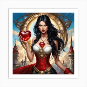 queen Ruby Art Print