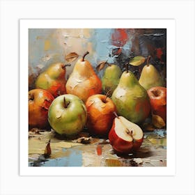 Apples and Pears 2 Art Print