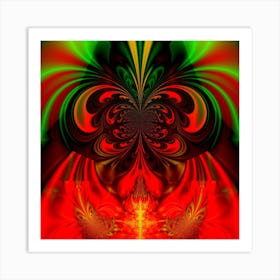 Fractal Art Digital Arts Fractals Futuristic Art Print