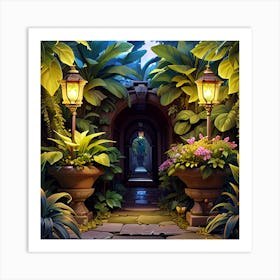 Botanical Gardens Art Print