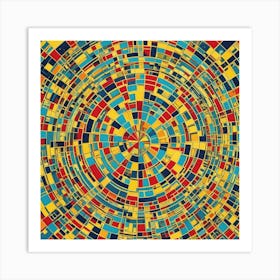 Mosaic Art Print