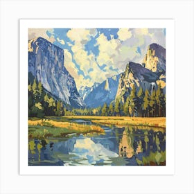 Yosemite Valley 3 Art Print