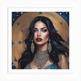 Egyptian Woman Art Print