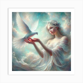 Dove Of Peace 1 Art Print