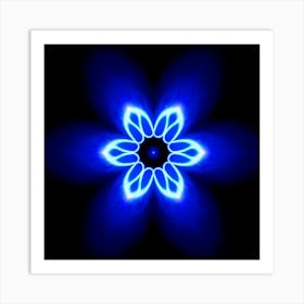 Blue Flower 5 Art Print