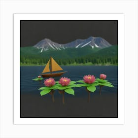 Water Lilies Art Print