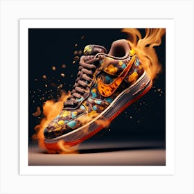 Nike Air Force 1 9 Art Print