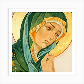 Virgin Mary 1 Art Print