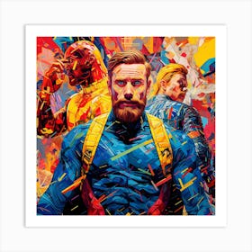 Captain America Art Print