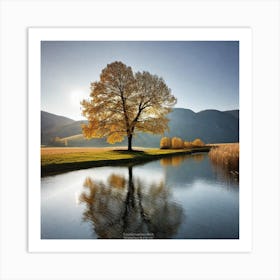 Lone Tree 15 Art Print