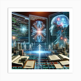 Artificial Intelligence 1 Art Print