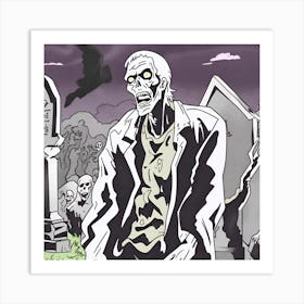 Walking Dead Art Print