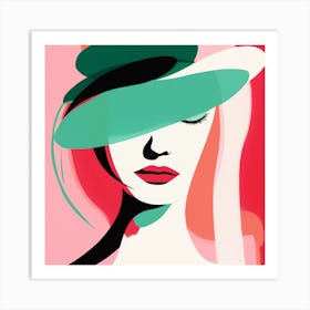 Abstract Pink Beauty Art Print