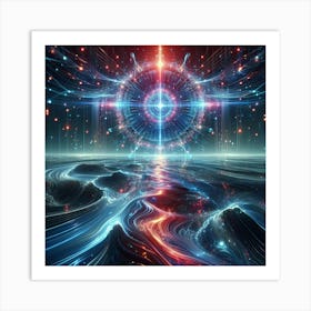 The Cosmic Force Within: Transform Your Life with Cosmic Energy" Art Print