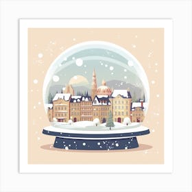 Strasbourg France 2 Snowglobe Art Print