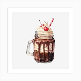 Ice Cream Sundae 10 Art Print