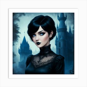 Dark Elegance Art Print