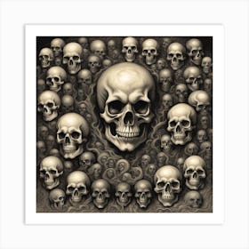 Skulls Art Print