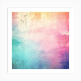 Abstract Watercolor Background Art Print