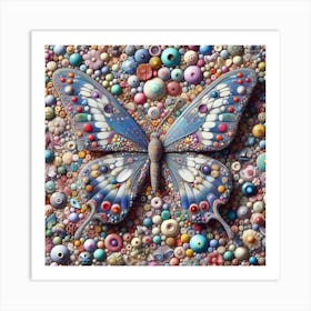 Damien Hirst Butterfly Art 3 Art Print