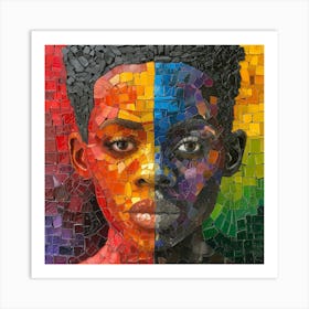 Pride Mosaic 2 Art Print