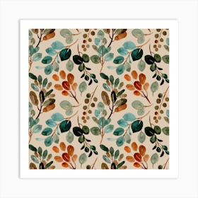 Eucalyptus Leaves Art Print