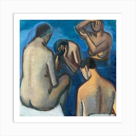 'The Bathers' 2 Art Print