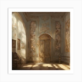 Room In A Castle 4 Art Print