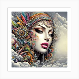 Psychedelic Art 26 Art Print