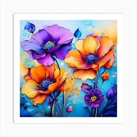 Poppies 4 Art Print