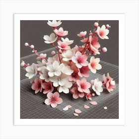 Sakura Blossoms Art Print