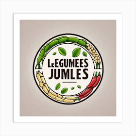 Legumes As A Logo (56) Art Print