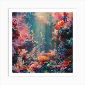 Coral Reef Art Print