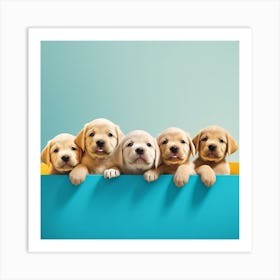 Puppy Stock Videos & Royalty-Free Footage Art Print