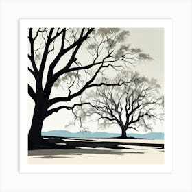 Oak tree 2 Art Print