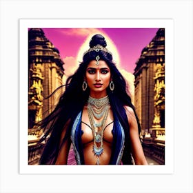 Modern Shiva Art Print