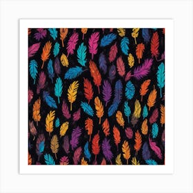 Feathers 4 Art Print