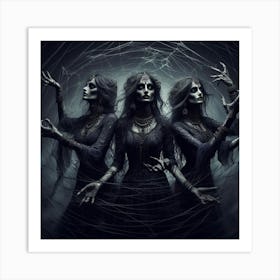 Three Witches 2 Art Print