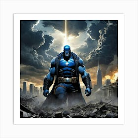 Captain America Art Print