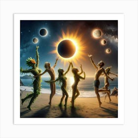 Eclipse Of The Sun Art Print