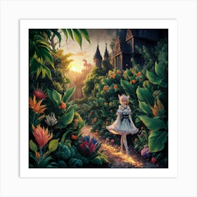 Fairytale Garden 6 Art Print