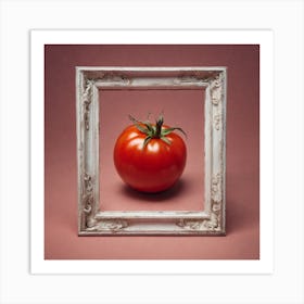 Tomato In A Frame 2 Art Print