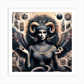 Egyptian Goddess 4 Art Print