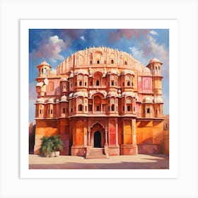 Rajasthan Mahal Art Print